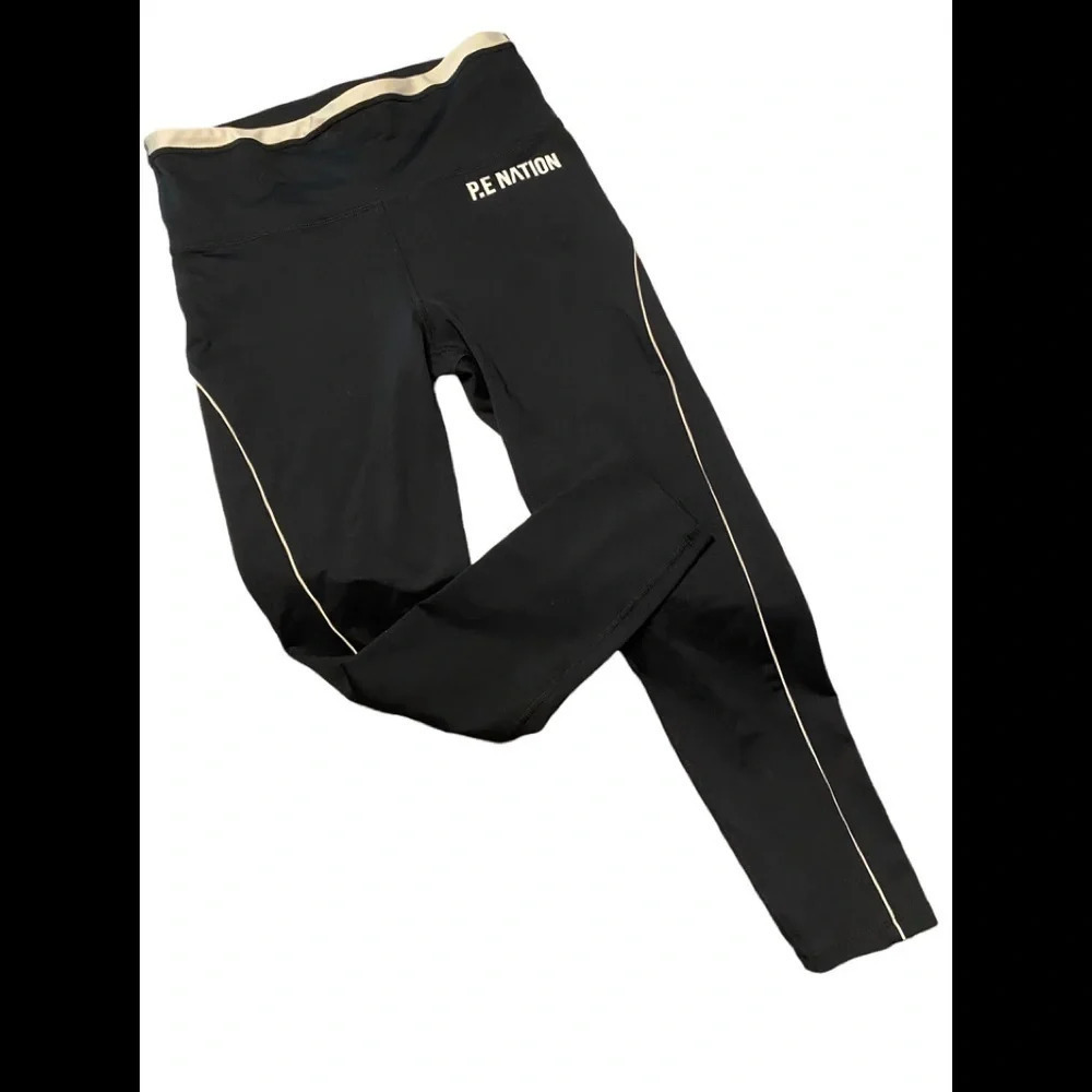 P.E Nation Match Play Black Leggings - Picture 3 of 8